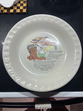 Cherry Pie Plate